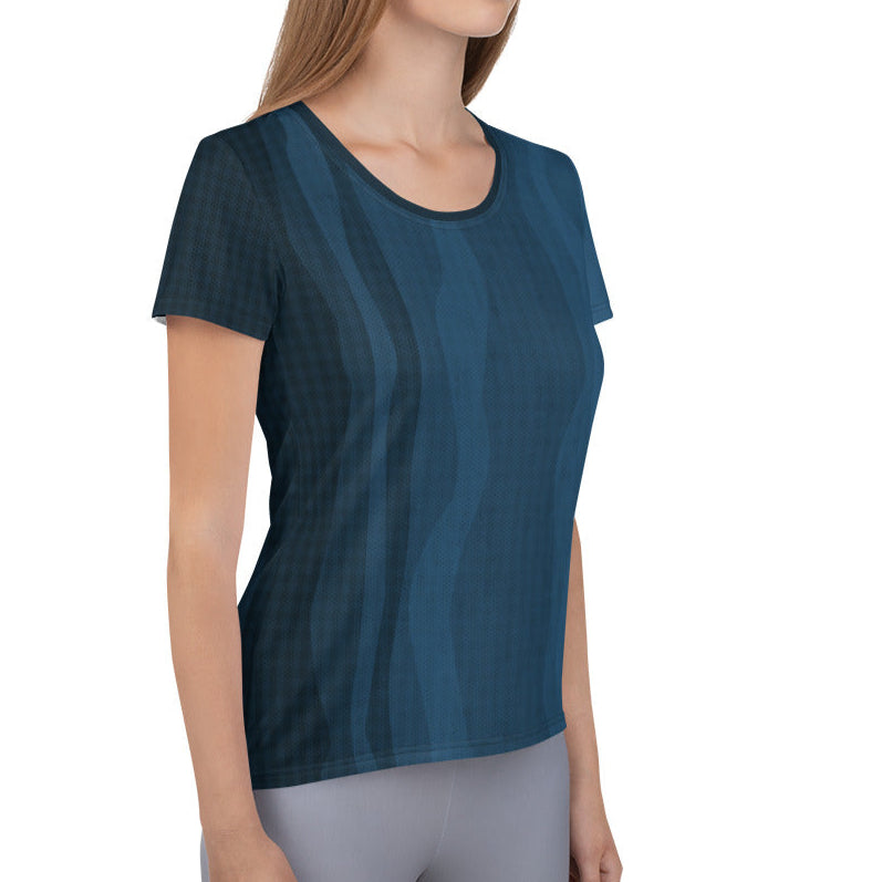 T-shirt sport femme "River Blue Marine" jomélo