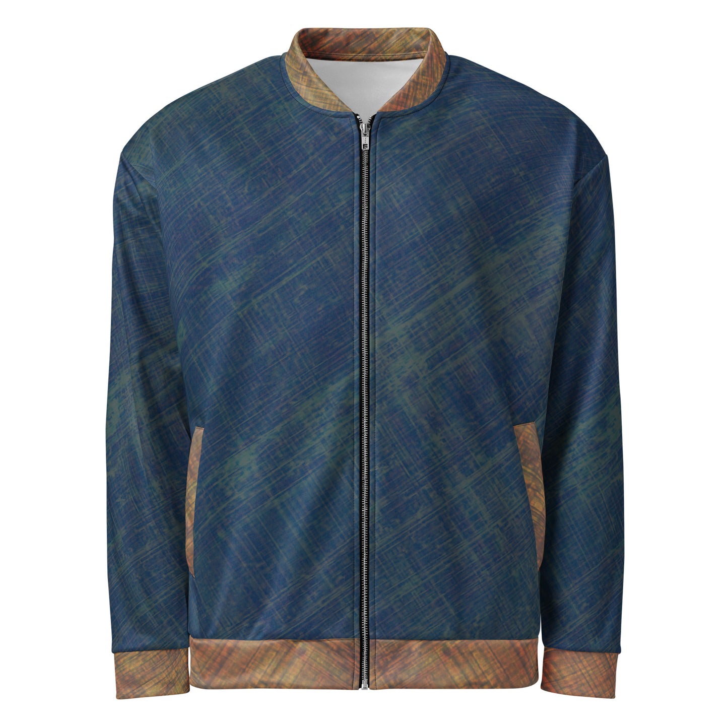 Veste Bomber unisexe "Médiéval Blue" jomélo