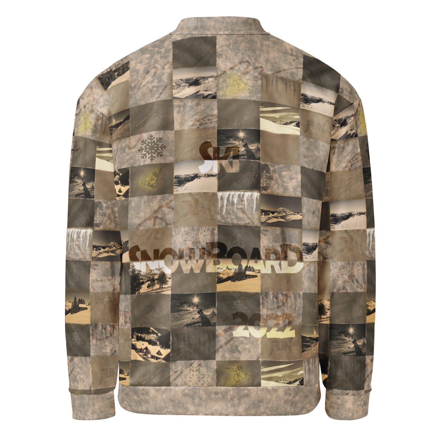 Veste de bombardier unisexe " Les Montagnes Françaises" jomélo