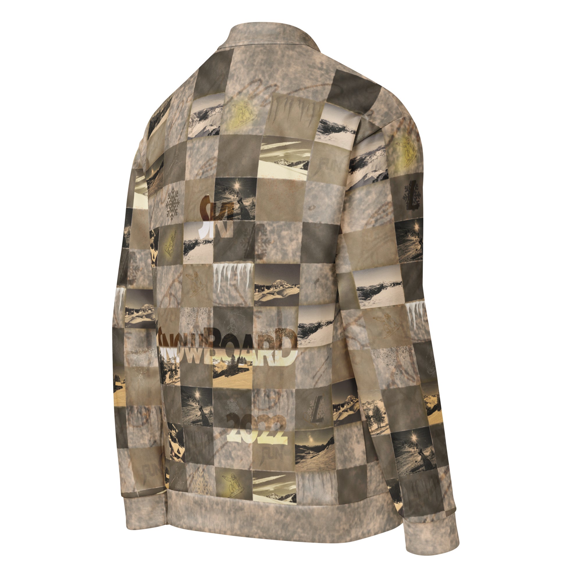 Veste de bombardier unisexe " Les Montagnes Françaises" jomélo