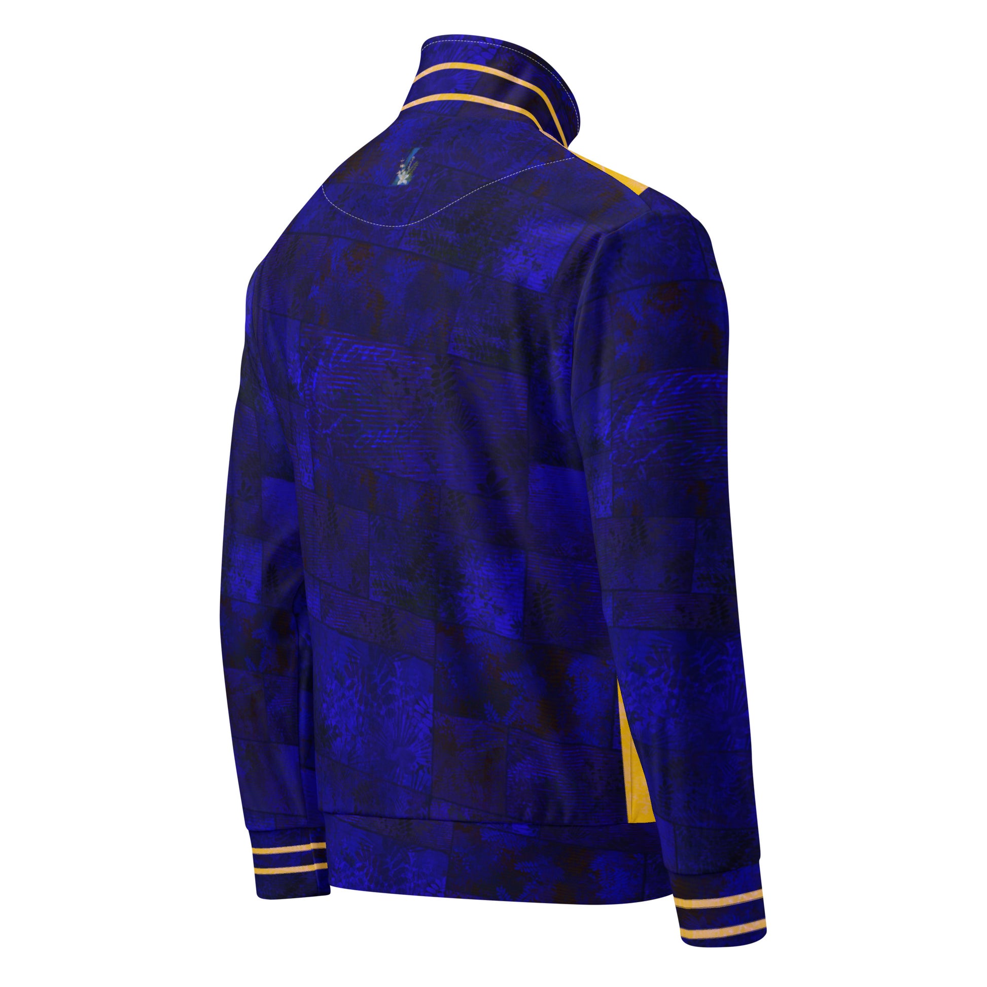 Veste de survêtement Fougère " Bleu Marine Yellow "