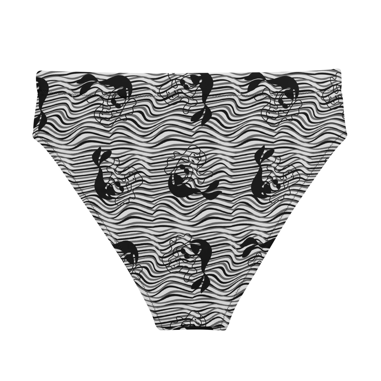 Bas de Maillot de Bain Bikini "Sirène Noire"