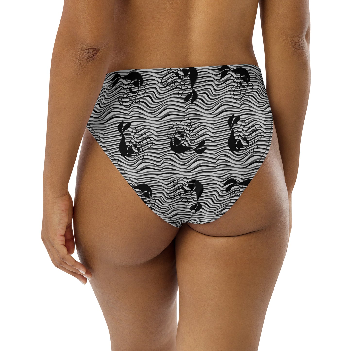 Bas de Maillot de Bain Bikini "Sirène Noire"