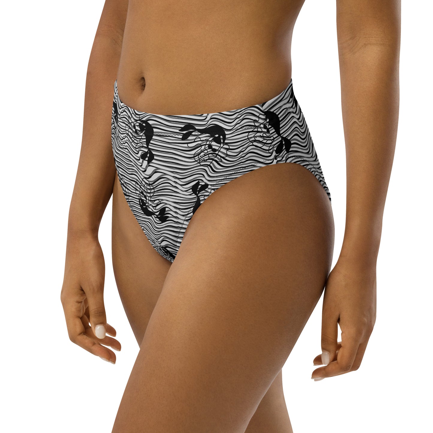 Bas de Maillot de Bain Bikini "Sirène Noire"