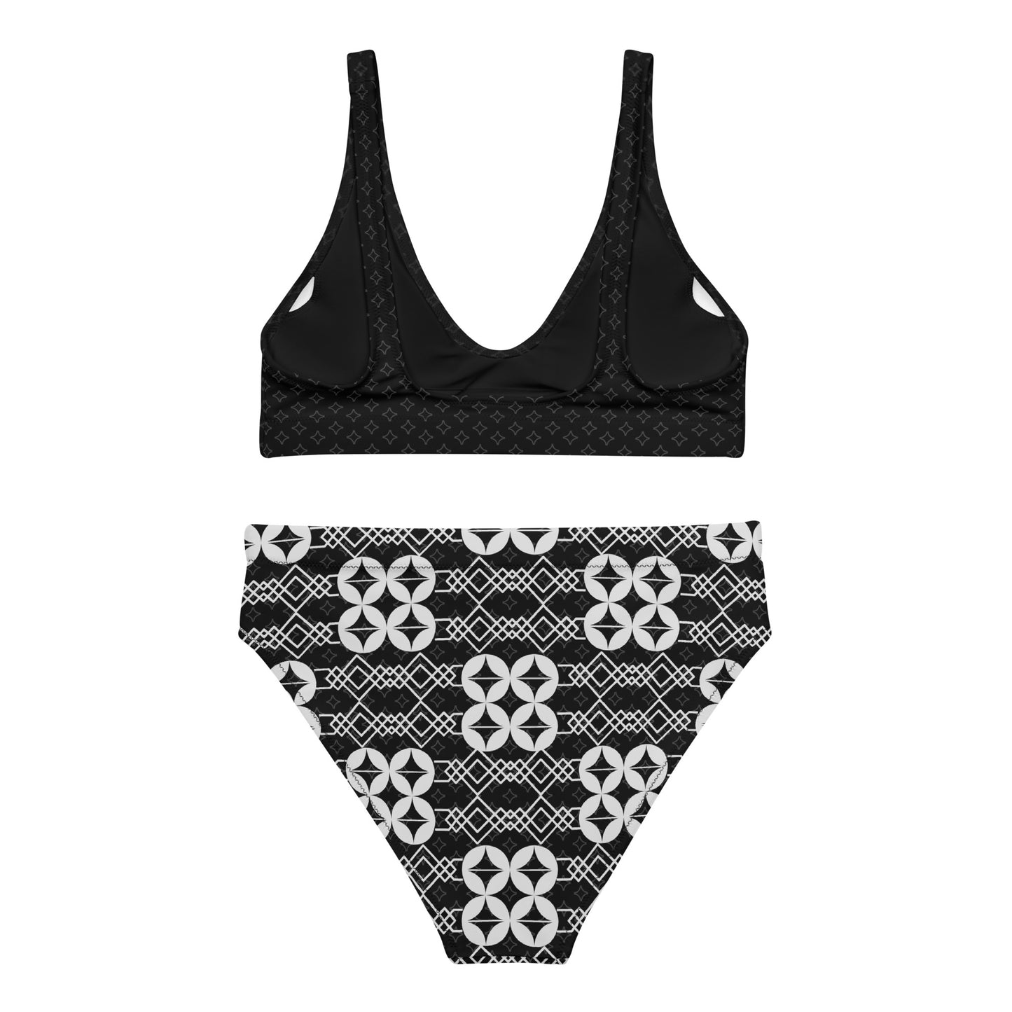 Maillot de bain 2 pièces bikini "Géométric"