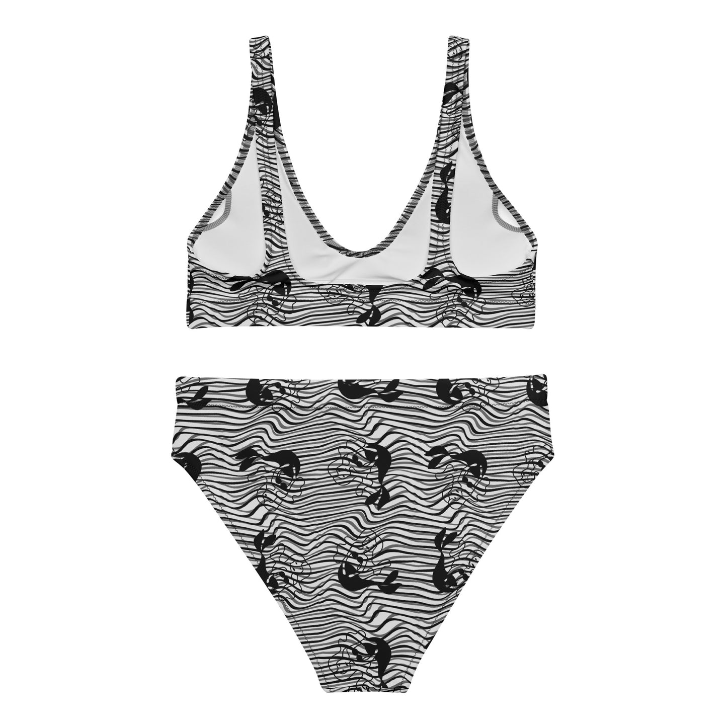 Maillot de Bain Bikini "Sirène Noire"