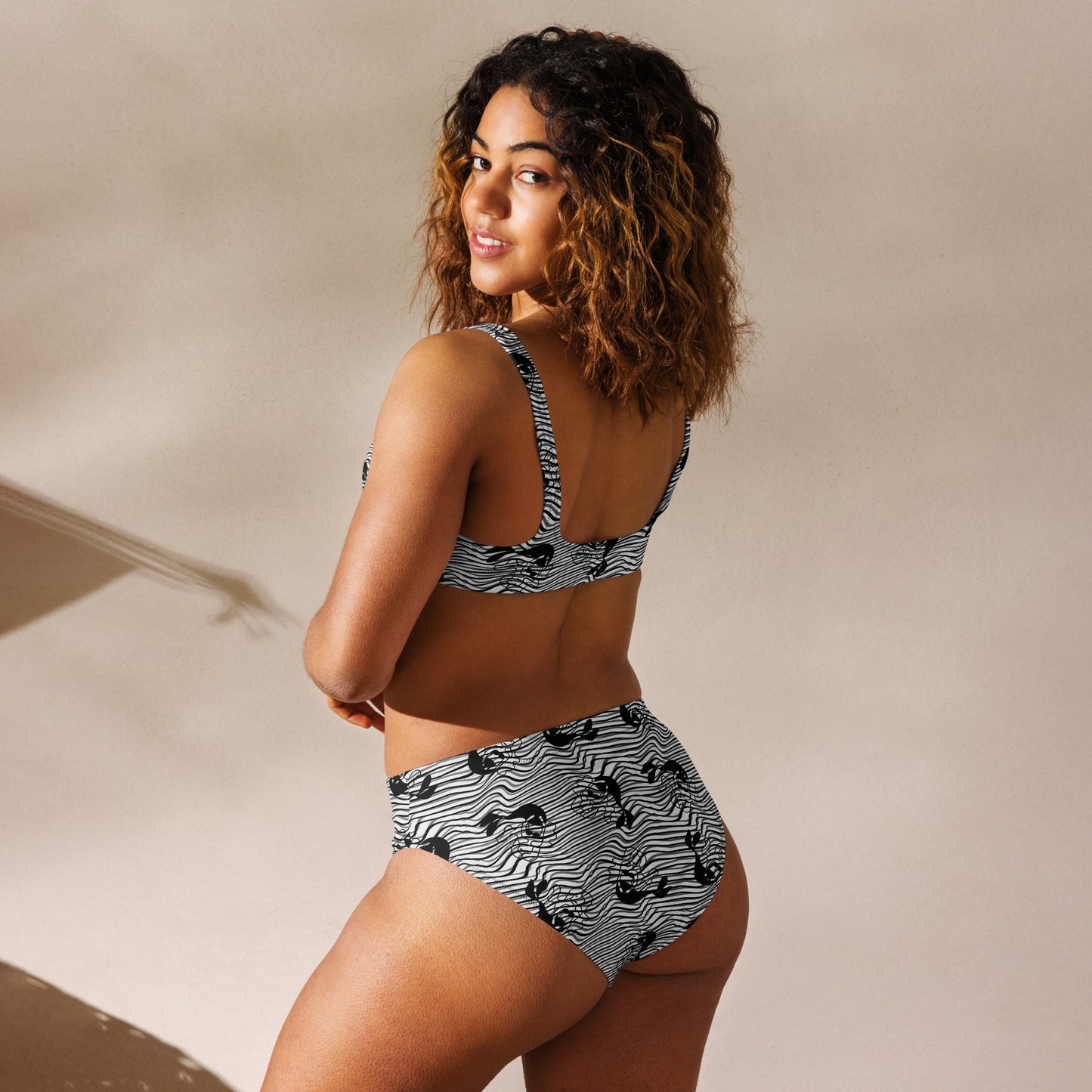 Maillot de Bain Bikini "Sirène Noire"