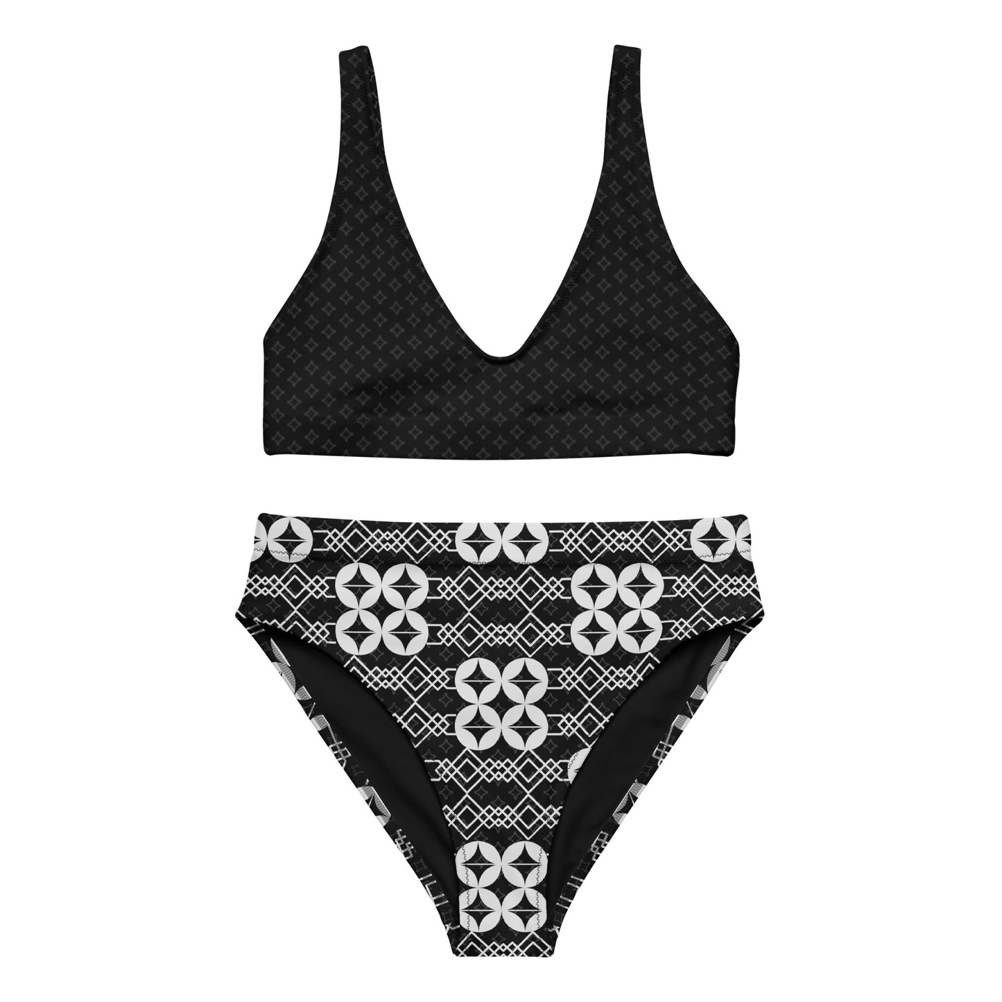 Maillot de bain 2 pièces bikini "Géométric"