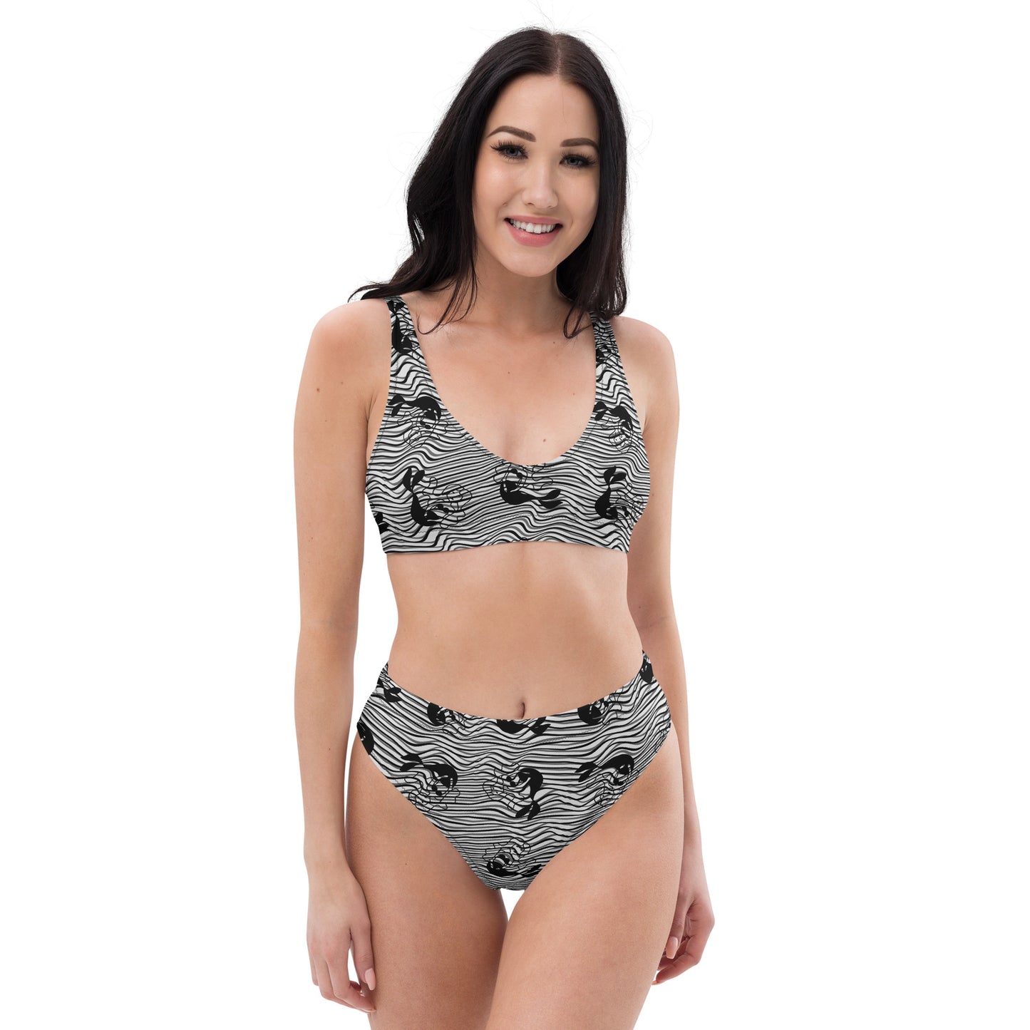 Maillot de Bain Bikini "Sirène Noire"