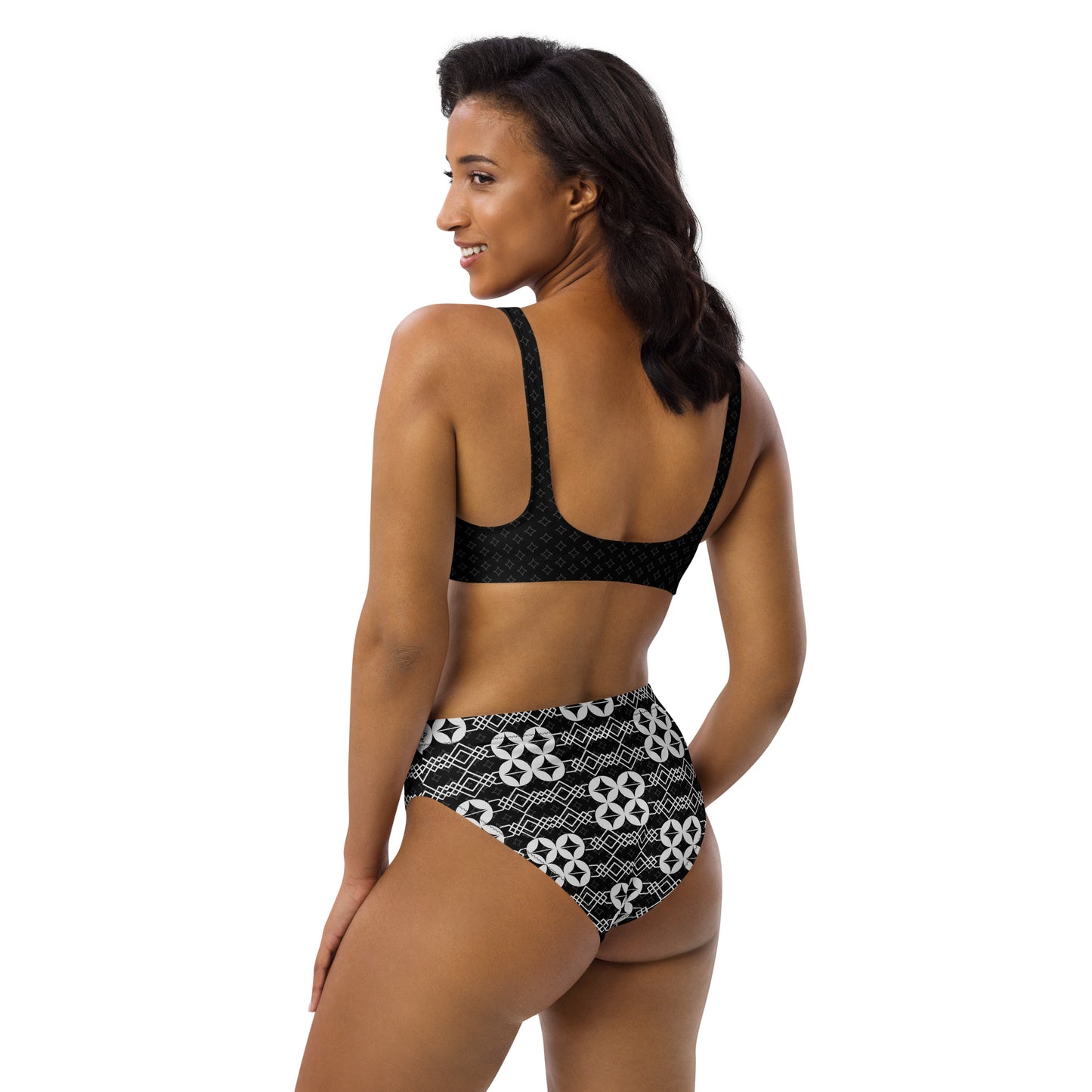 Maillot de bain 2 pièces bikini "Géométric"