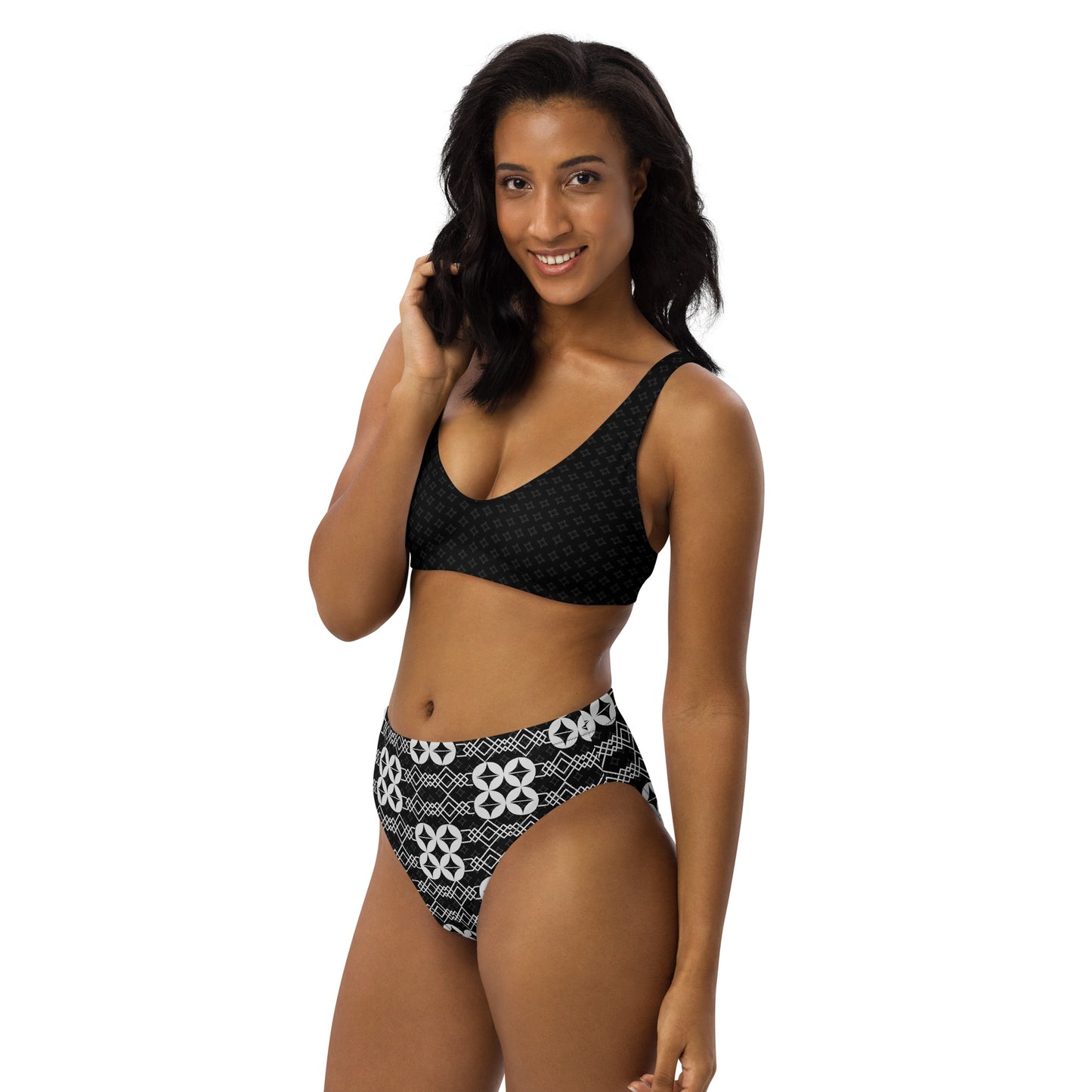 Maillot de bain 2 pièces bikini "Géométric"