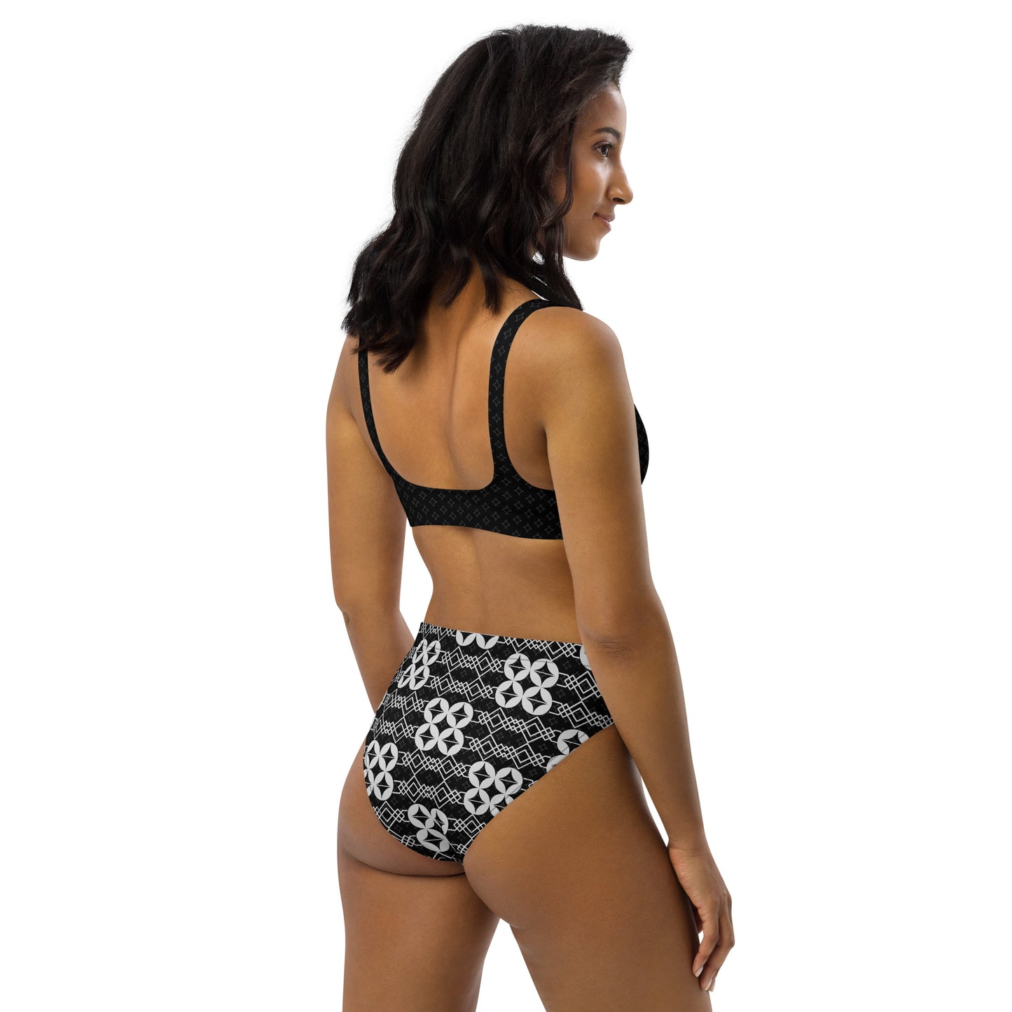 Maillot de bain 2 pièces bikini "Géométric"