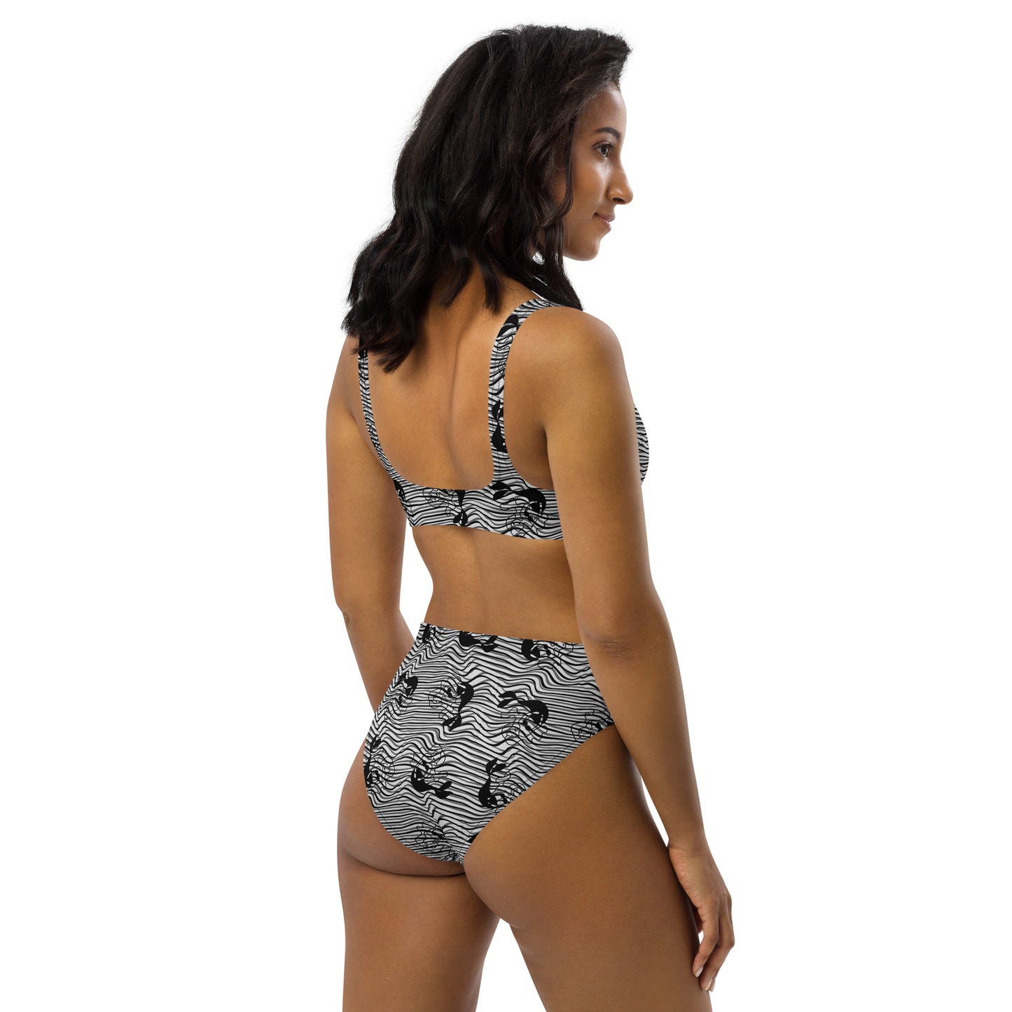 Maillot de Bain Bikini "Sirène Noire"