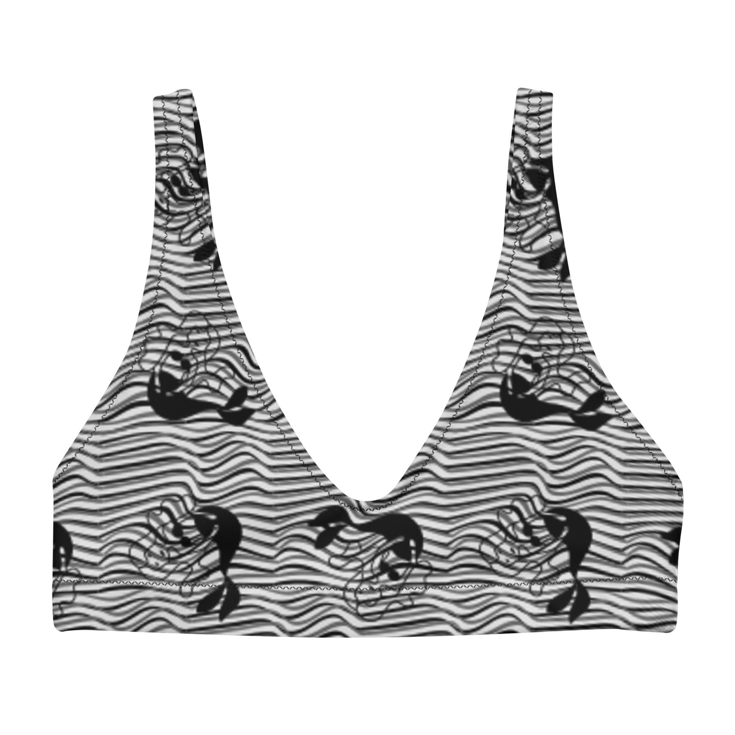 Haut de Maillot de Bain Bikini "Sirène Noire"