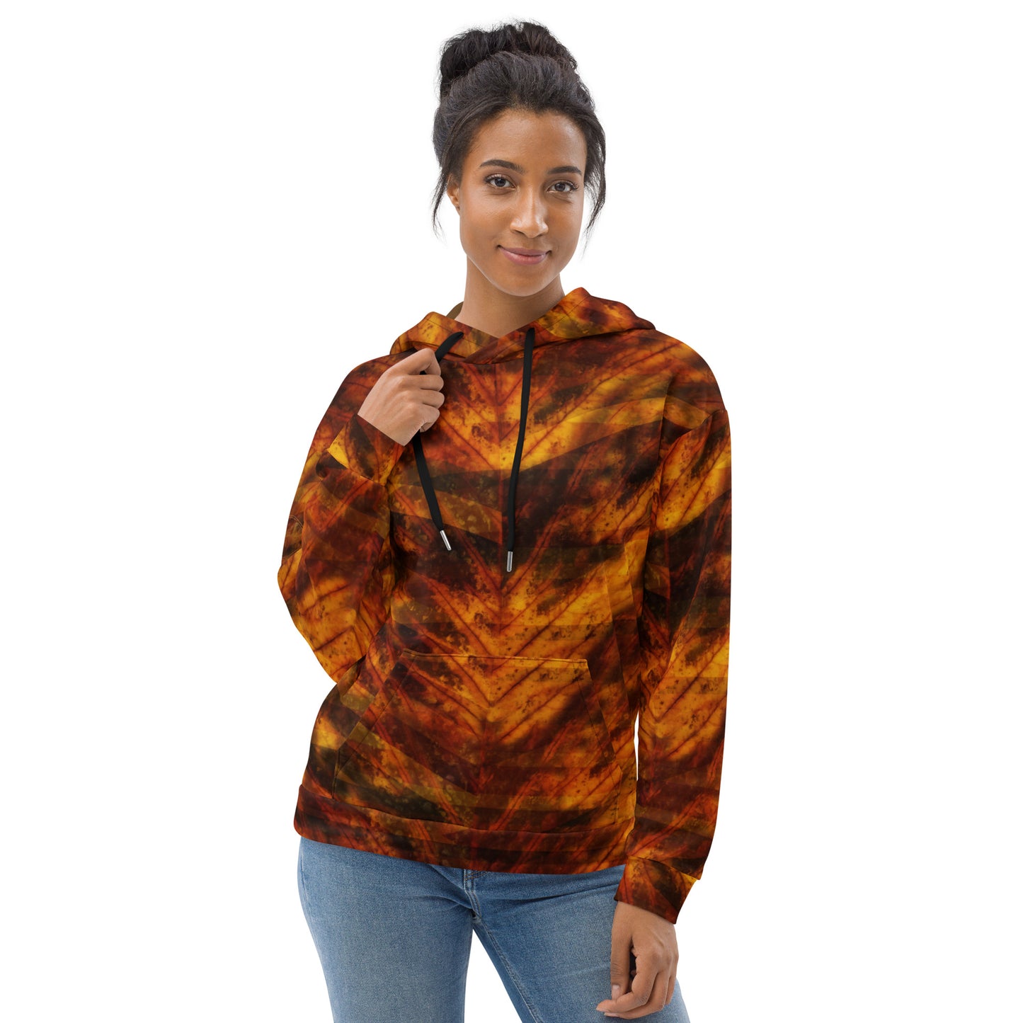 Sweat à capuche "Fall Red"