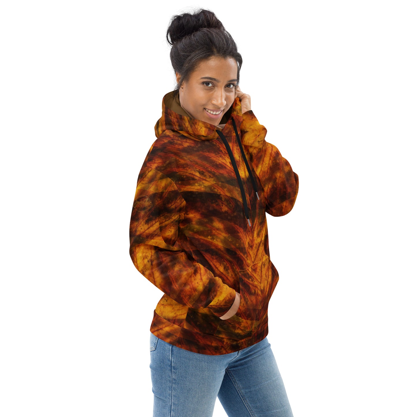 Sweat à capuche "Fall Red"