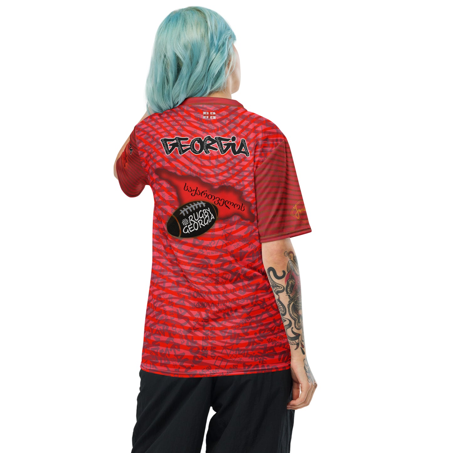 Maillot "Coupe du Monde de Rugby" Géorgie