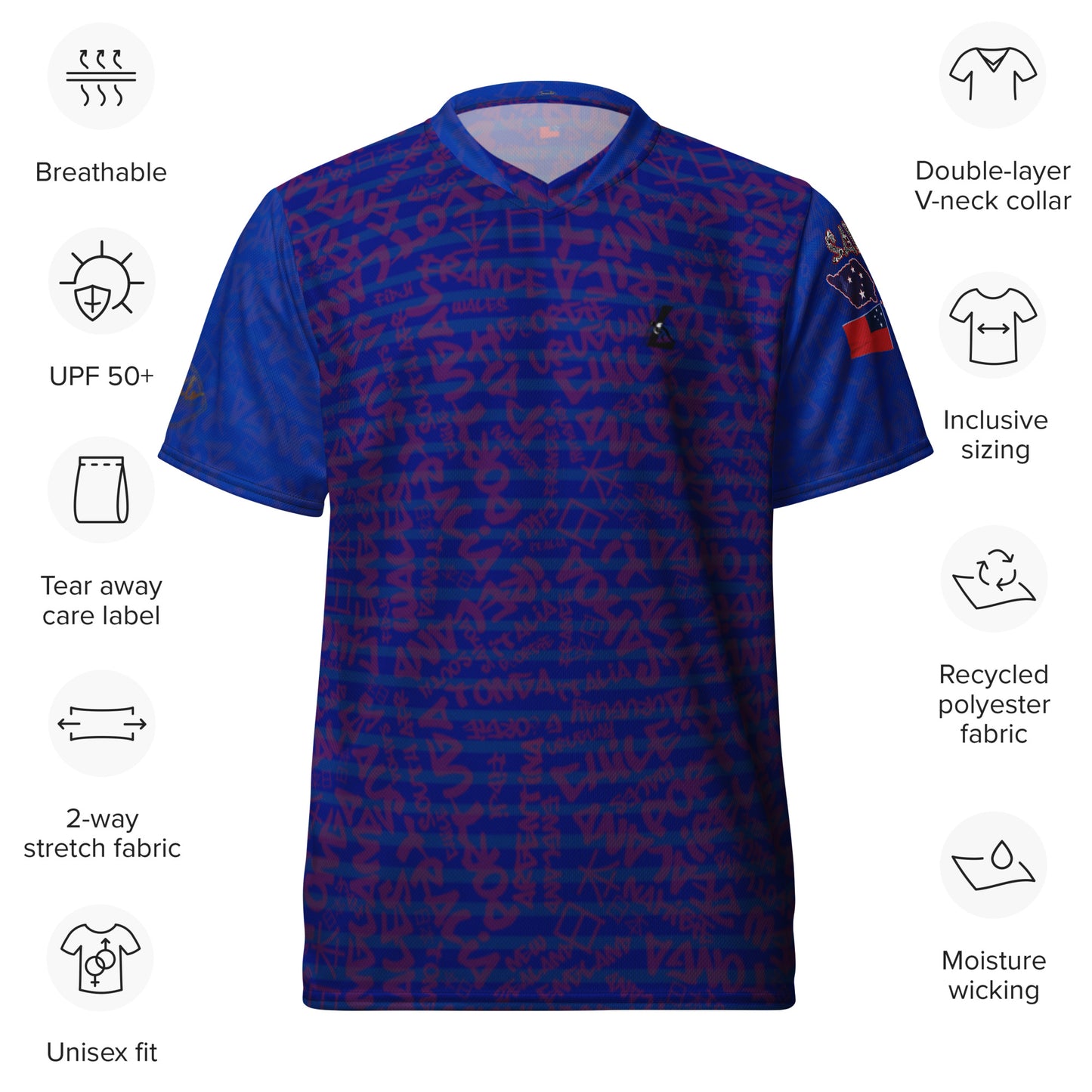 Maillot "Coupe du Monde de Rugby" Samoa