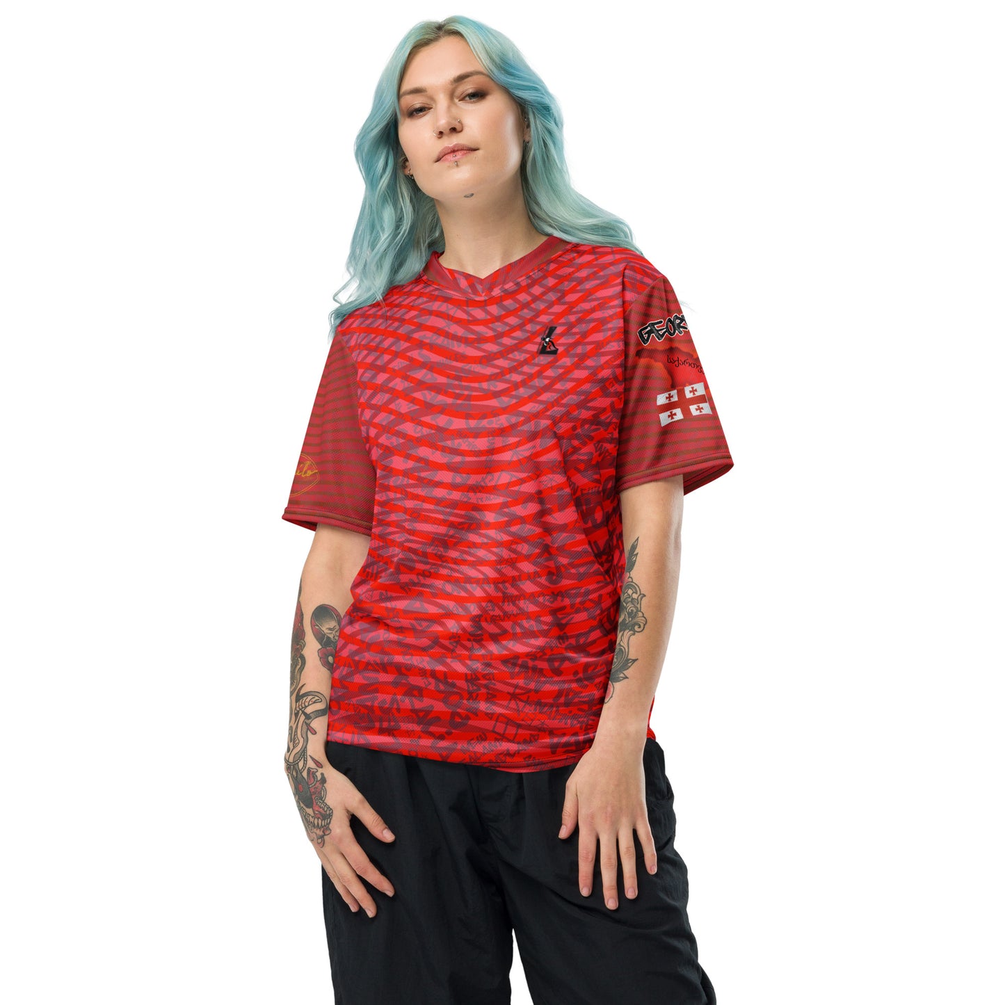 Maillot "Coupe du Monde de Rugby" Géorgie