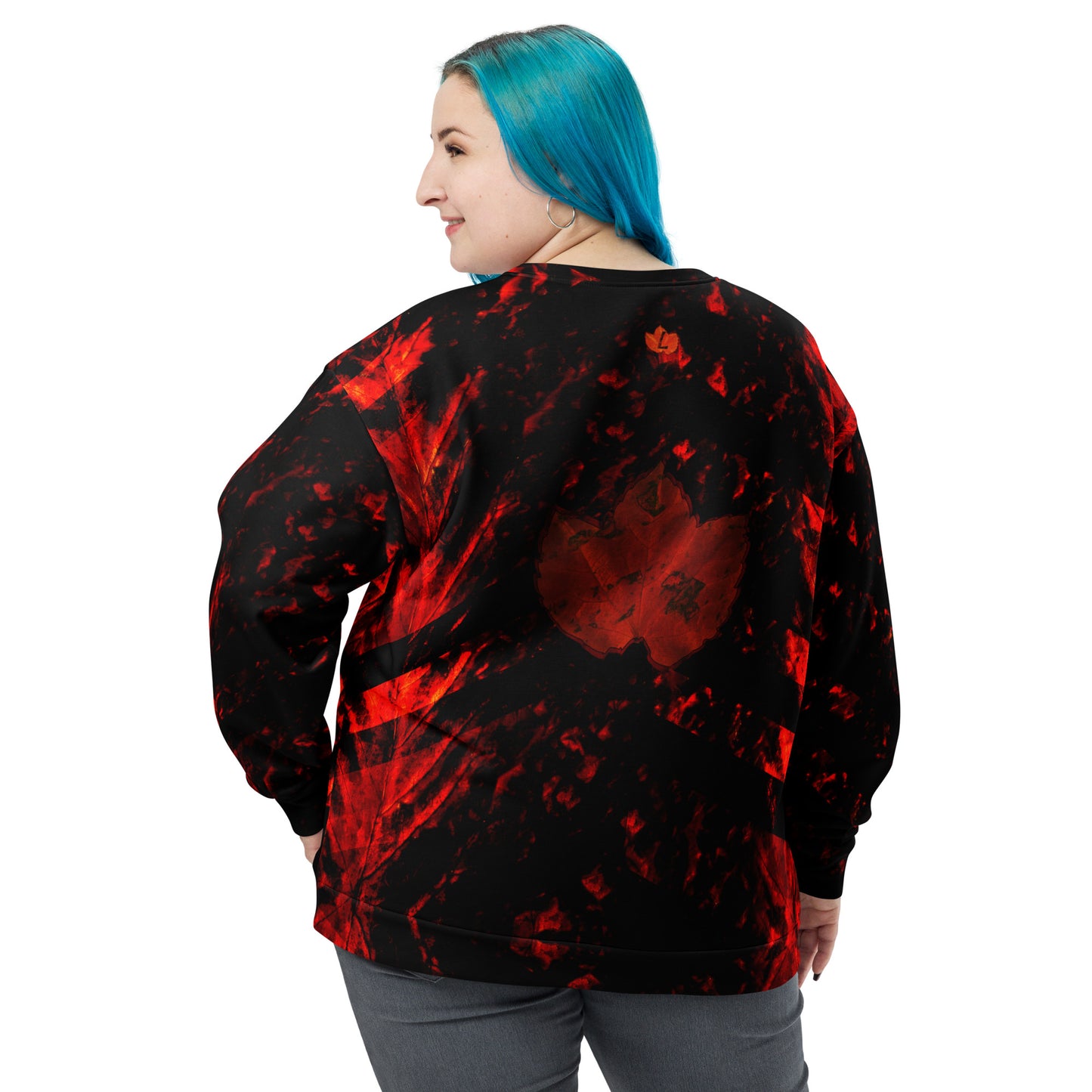 Sweat-Shirt Unisexe "Fall Black"