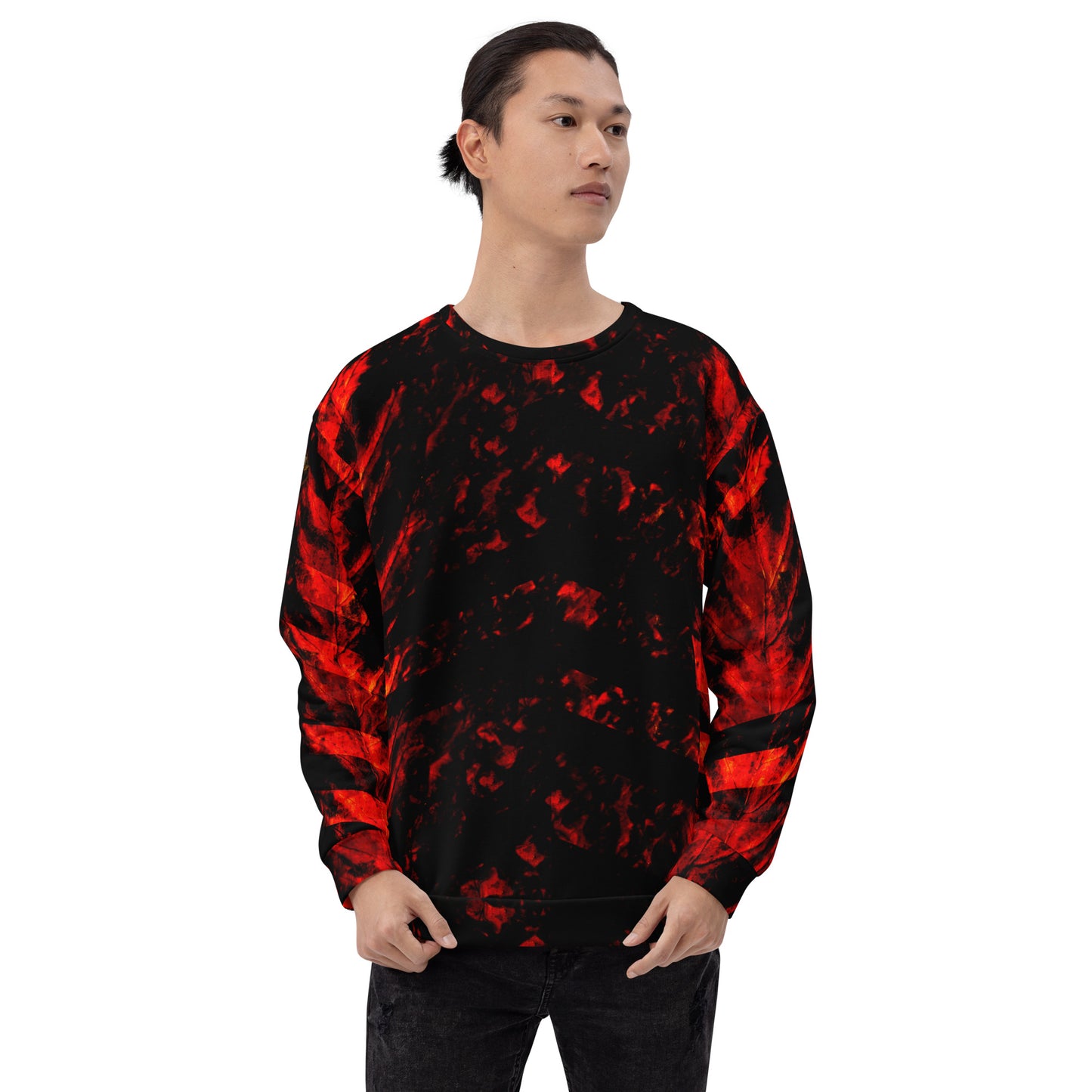 Sweat-Shirt Unisexe "Fall Black"