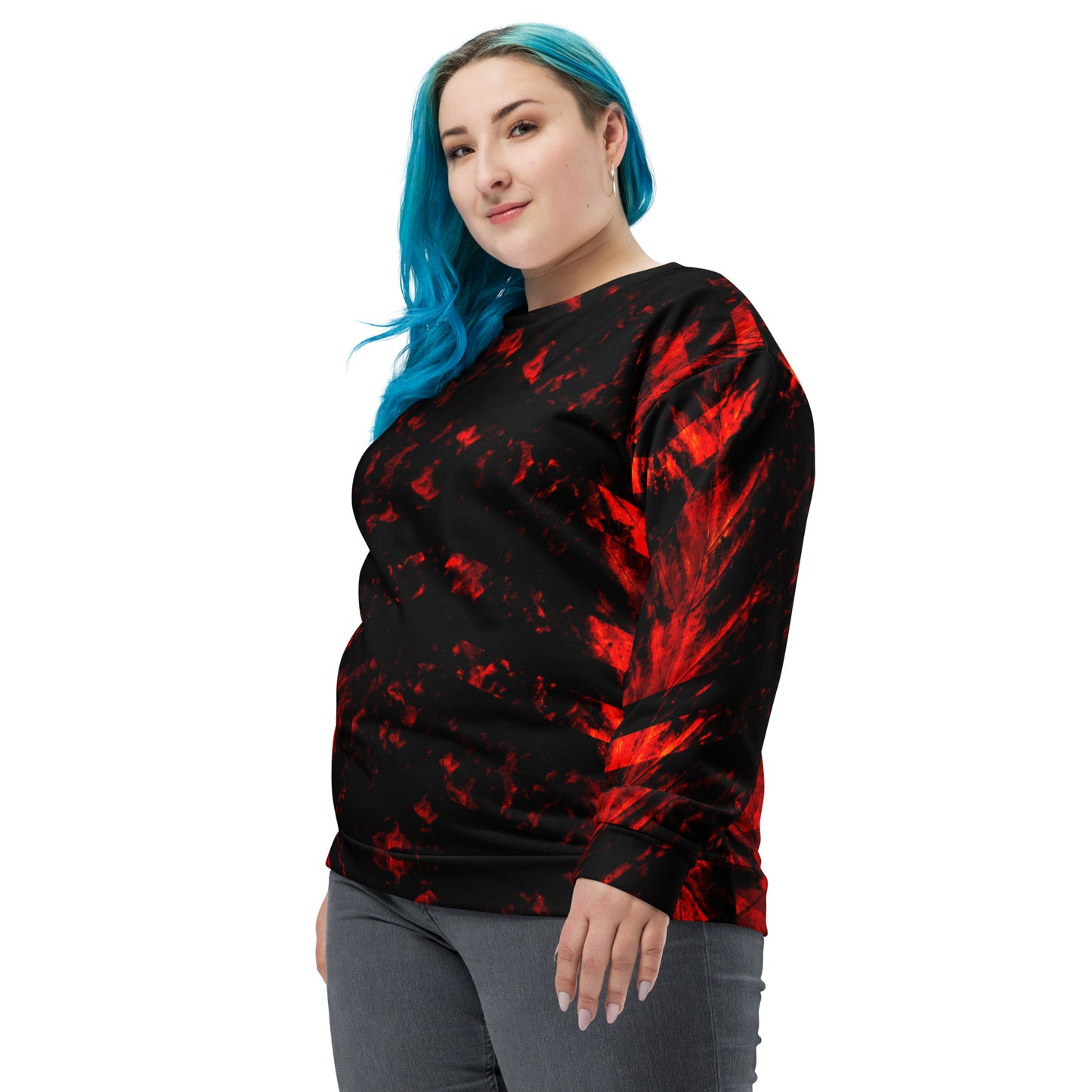 Sweat-Shirt Unisexe "Fall Black"