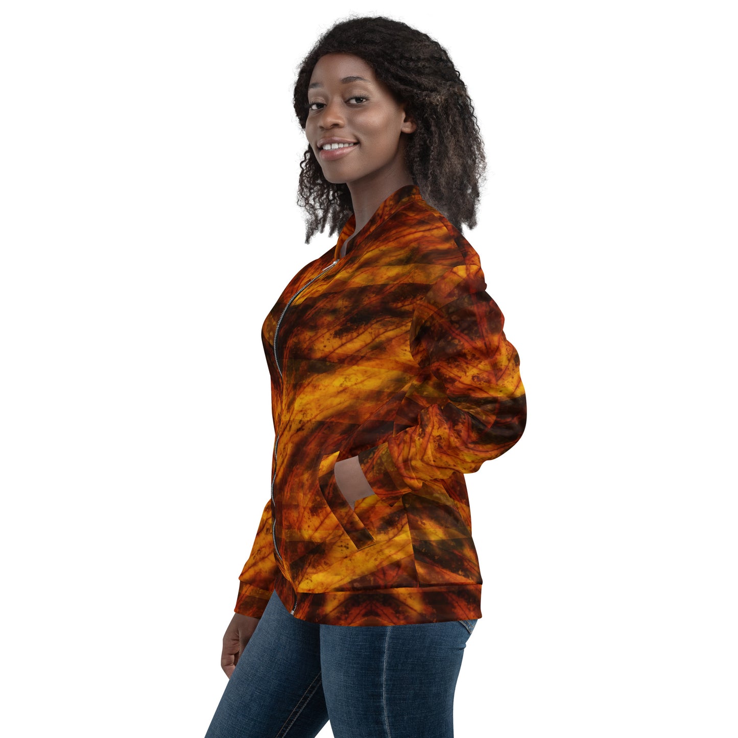 Veste de bombardier unisexe "Fall Red"