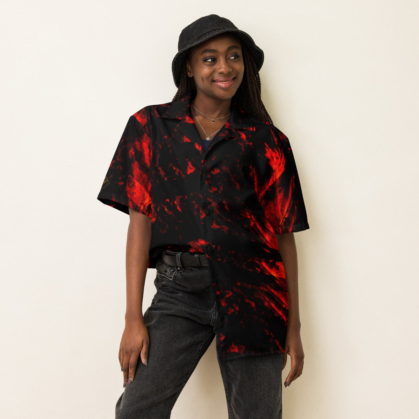 Chemisette "Fall Black"