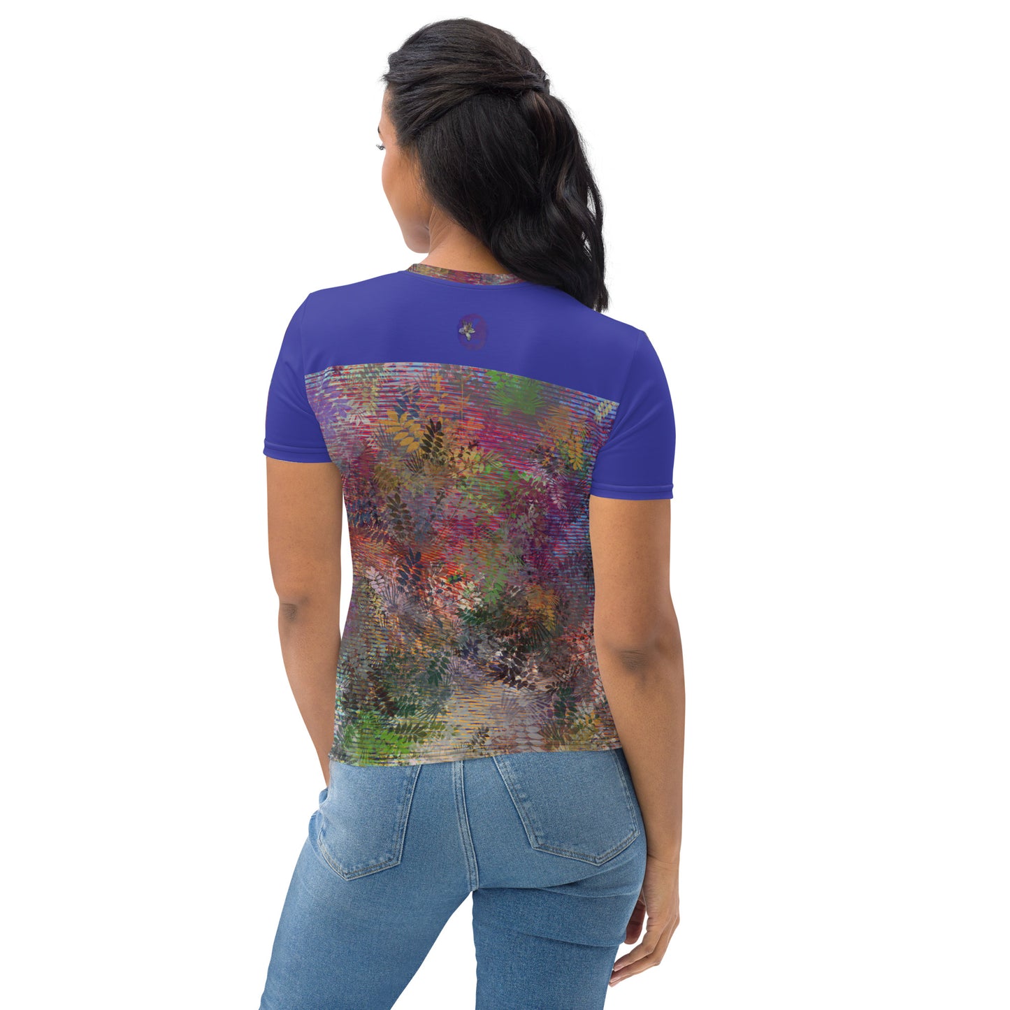 T-shirt Femme "Fougères Blue"