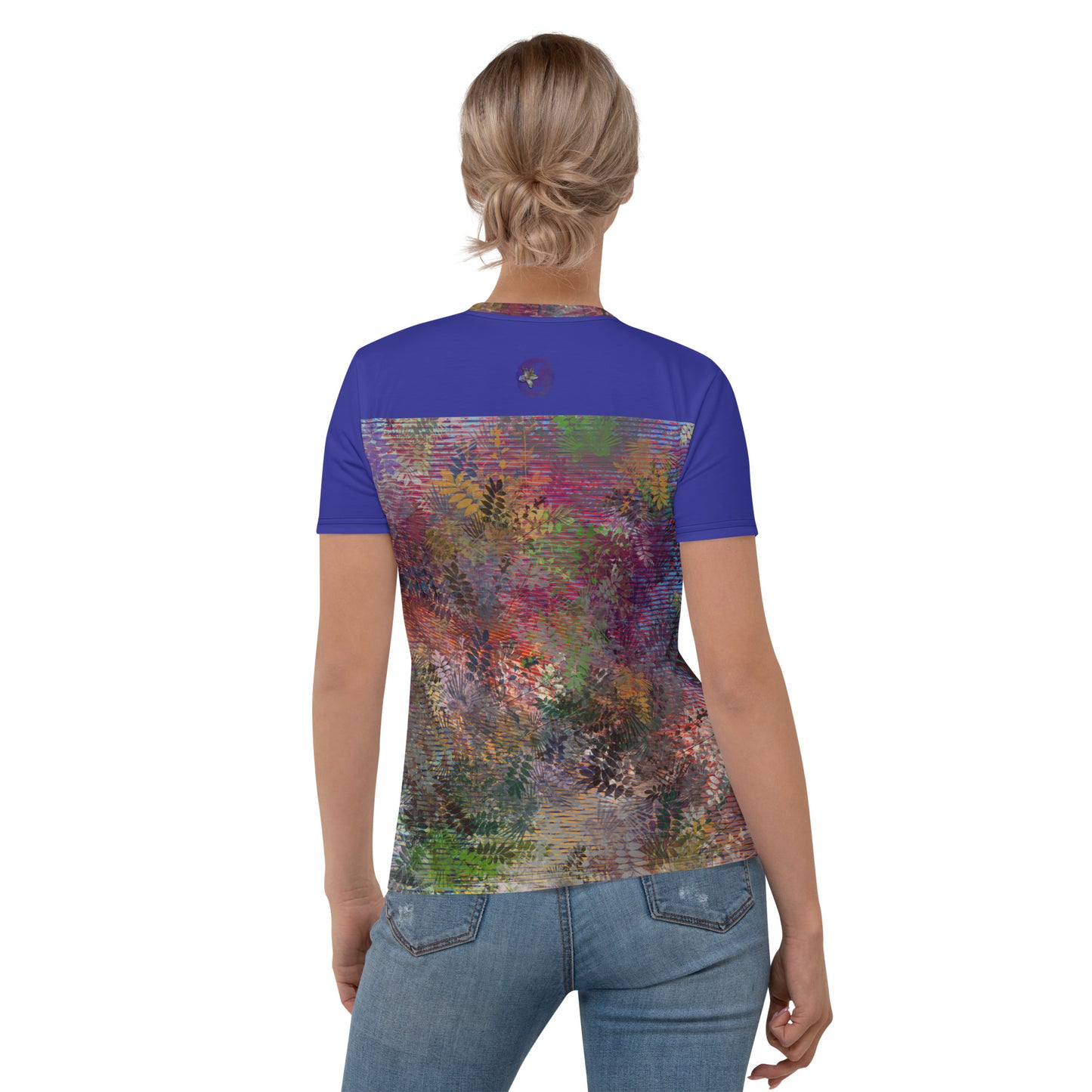 T-shirt Femme "Fougères Blue"