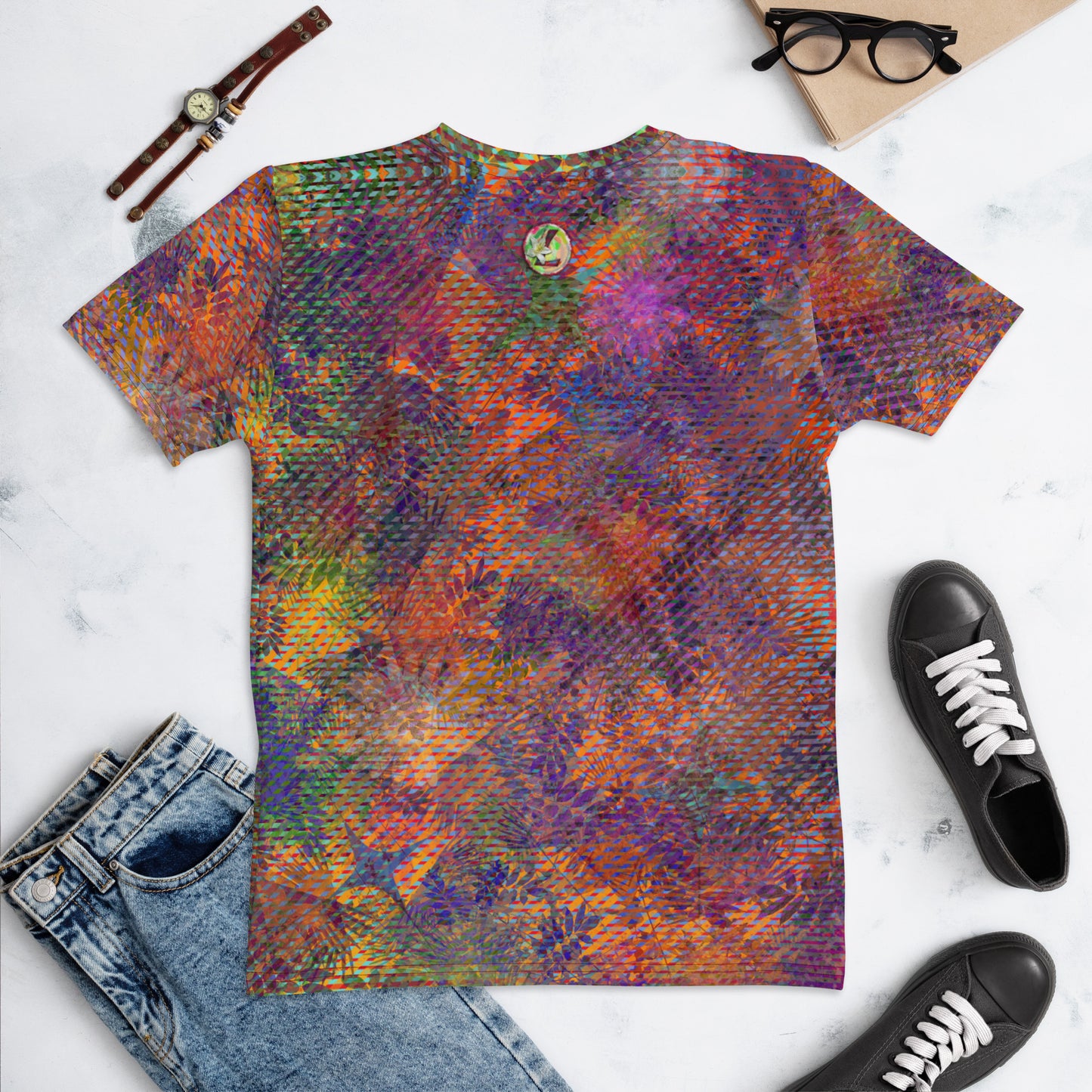 T-shirt Femme "Fougère Multi"