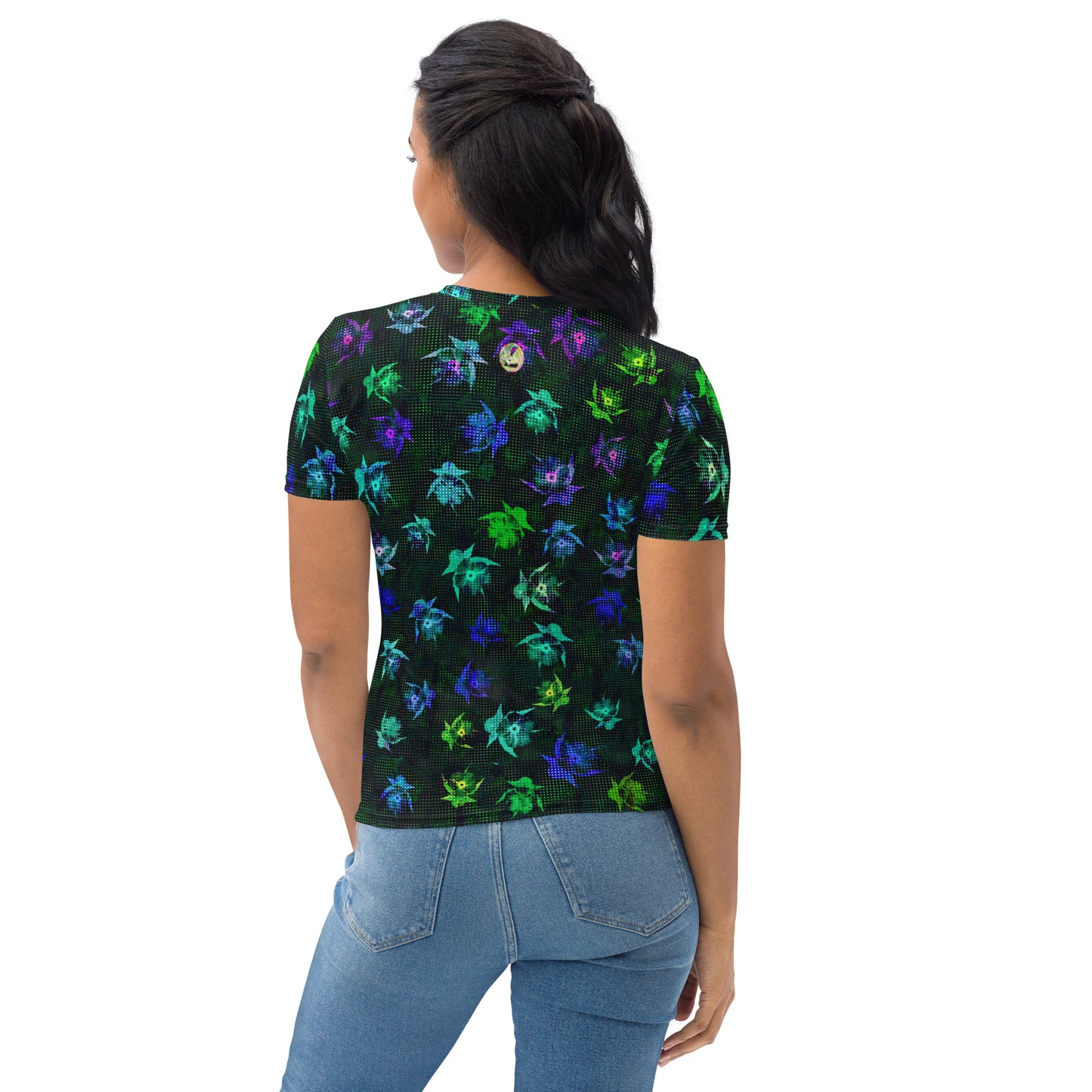 T-shirt femme "Bouquet de Nuit"