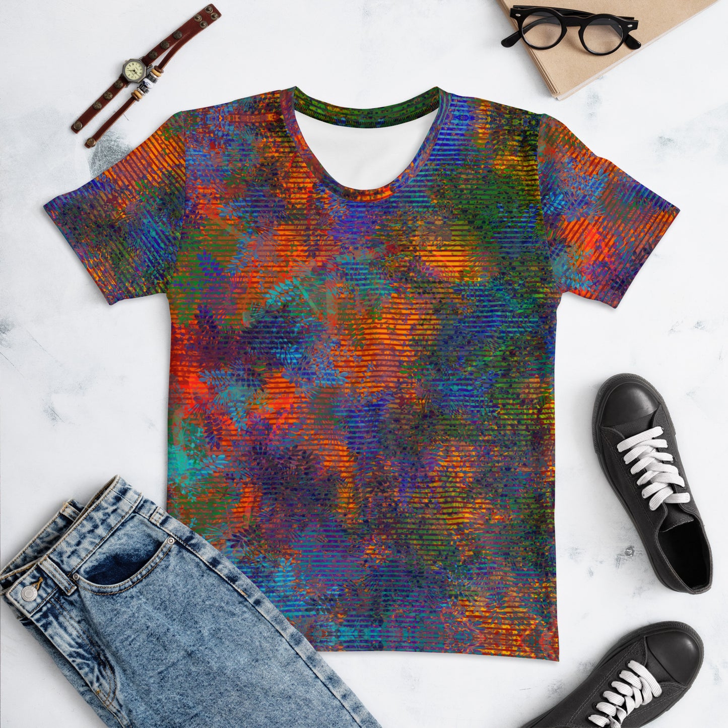 T-shirt Femme "Fougère Fire"