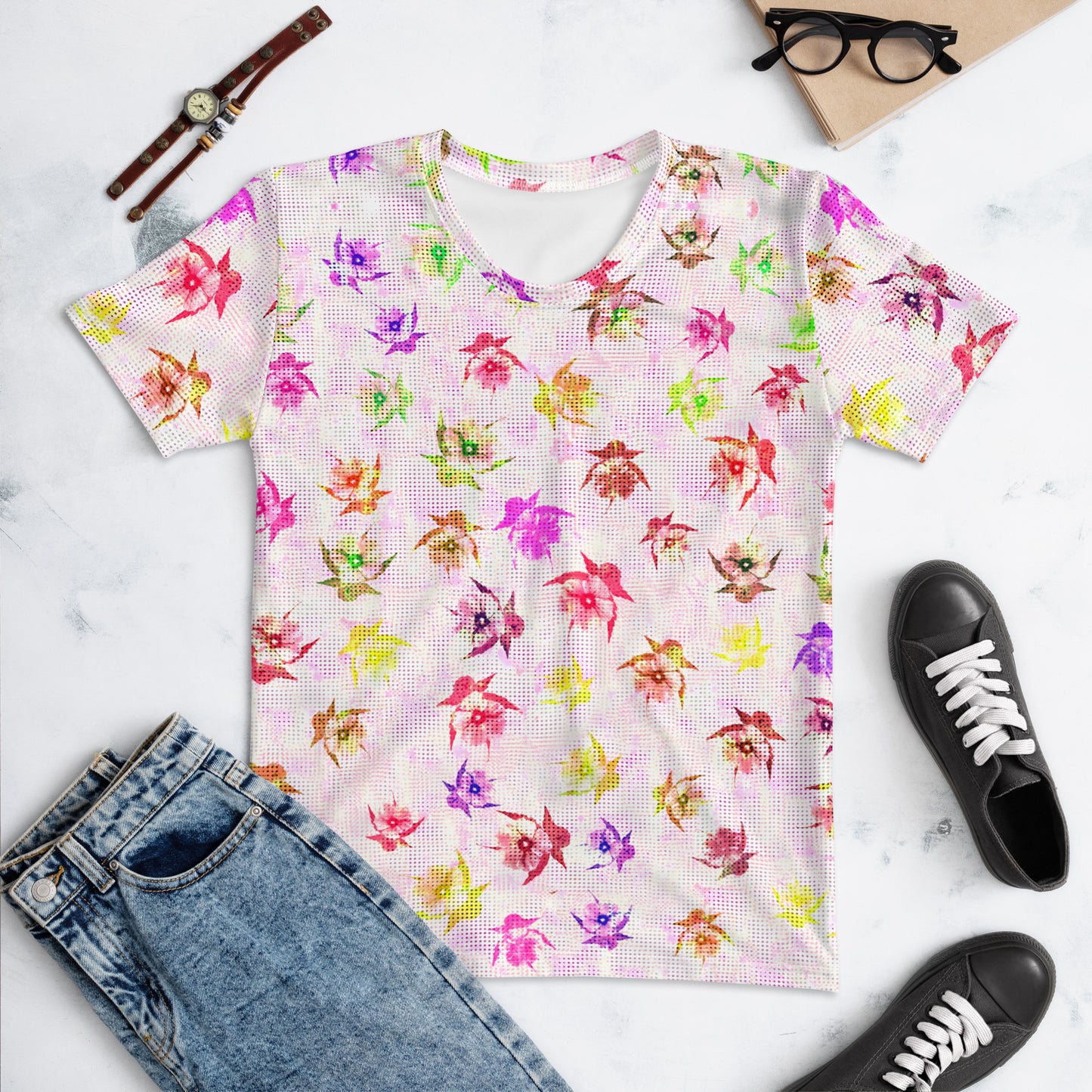 T-shirt Femme "Multi Bouquet"