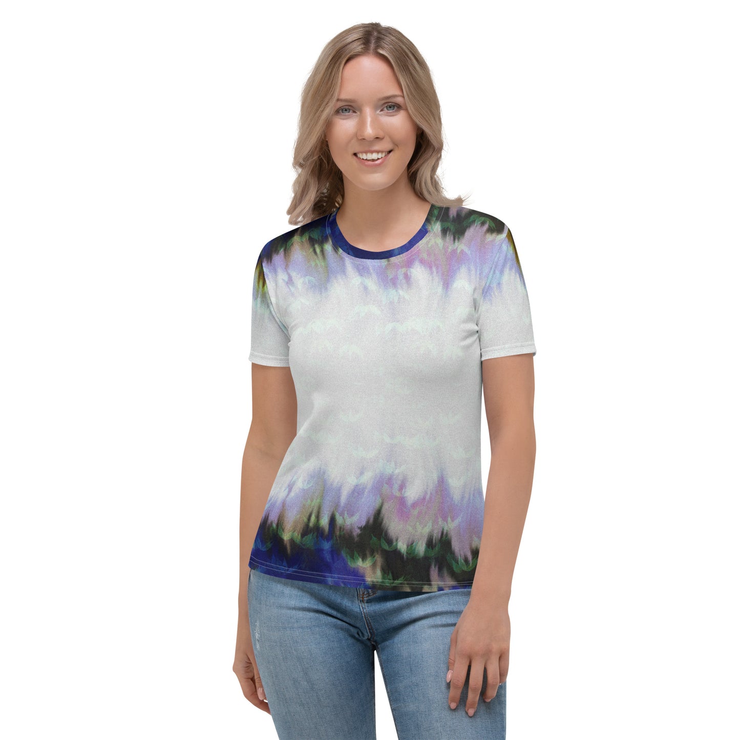 T-shirt femme "Leaves Multi"