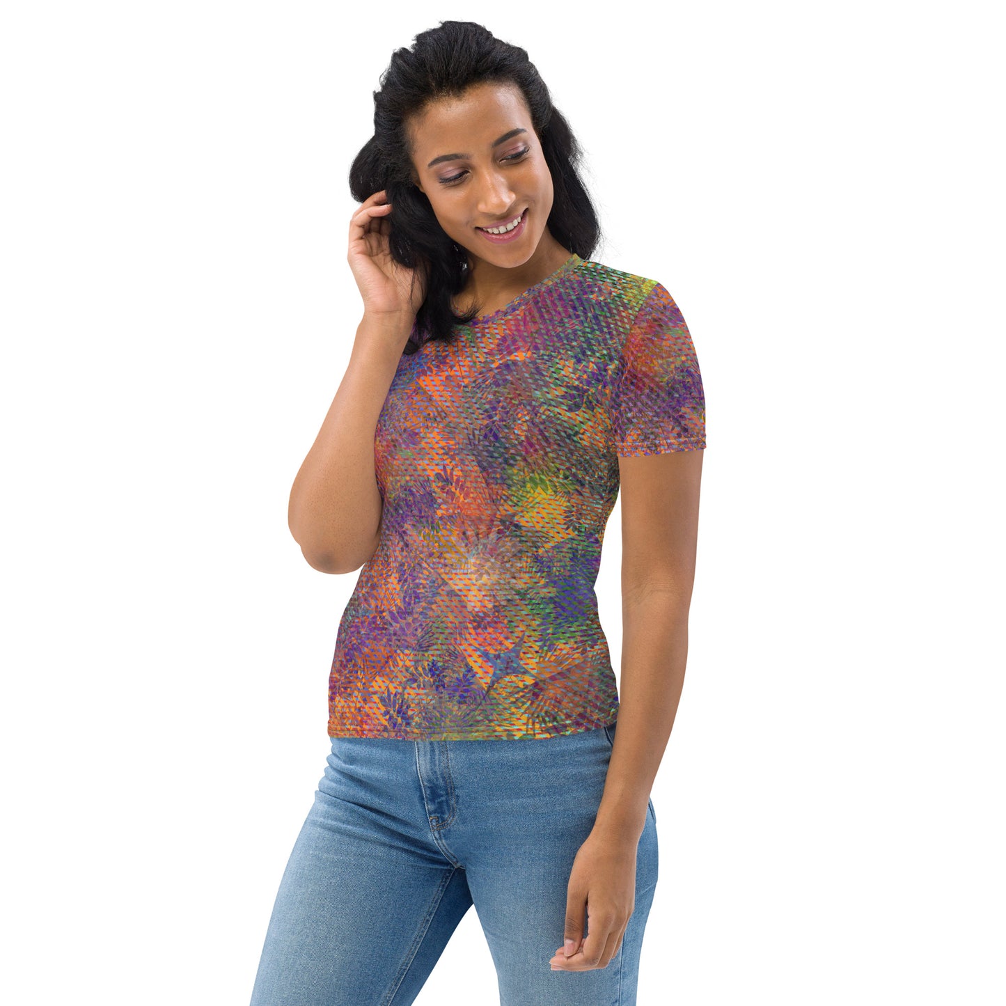 T-shirt Femme "Fougère Multi"