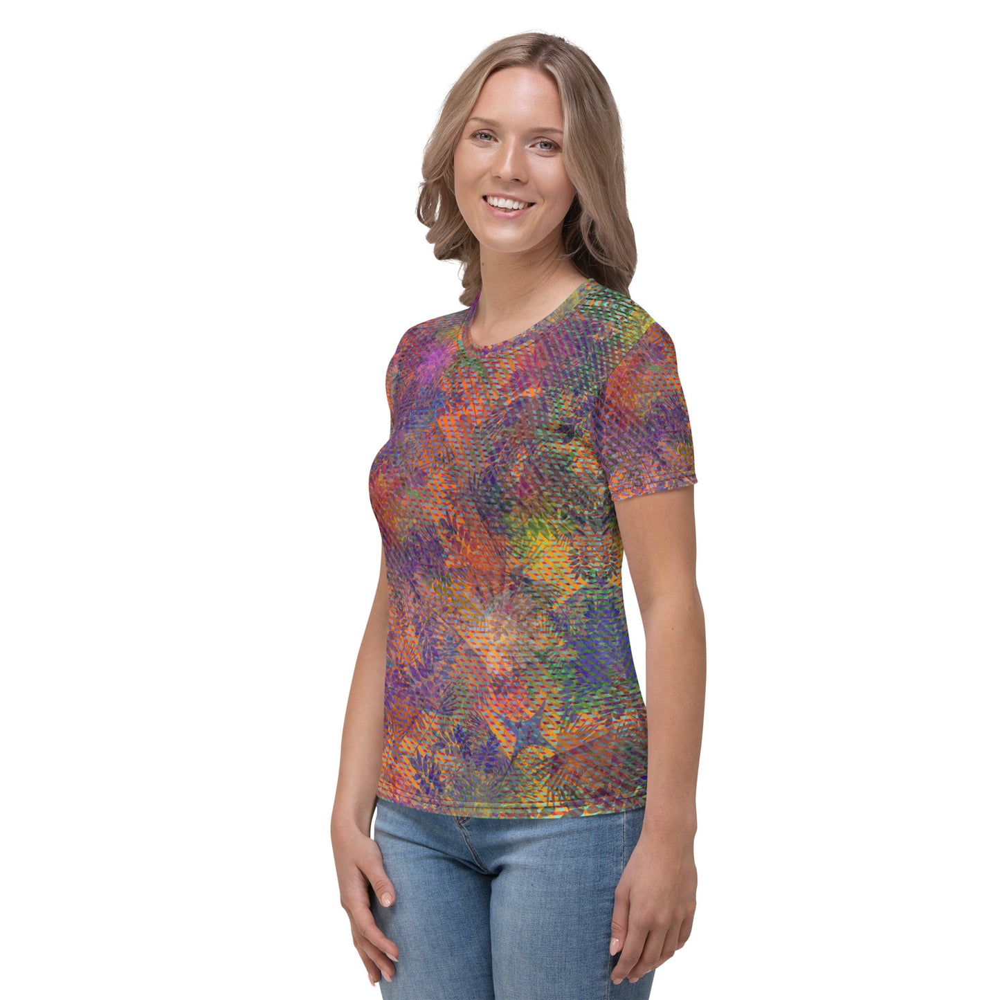 T-shirt Femme "Fougère Multi"