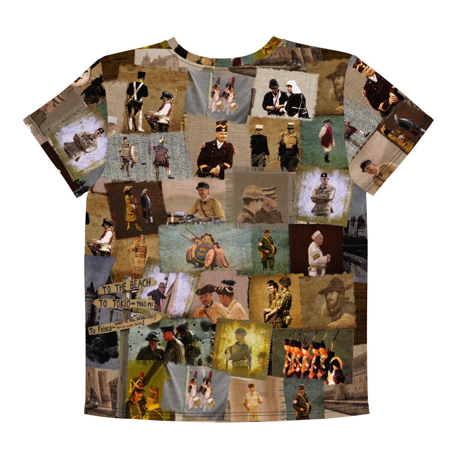 T-shirt adolescent "les Soldats de l'Histoire" 2022