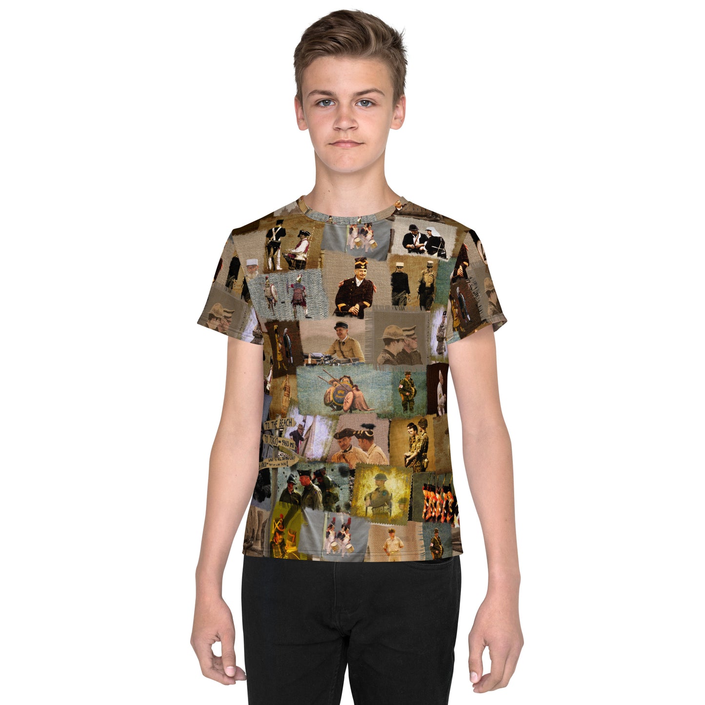 T-shirt adolescent "les Soldats de l'Histoire" 2022