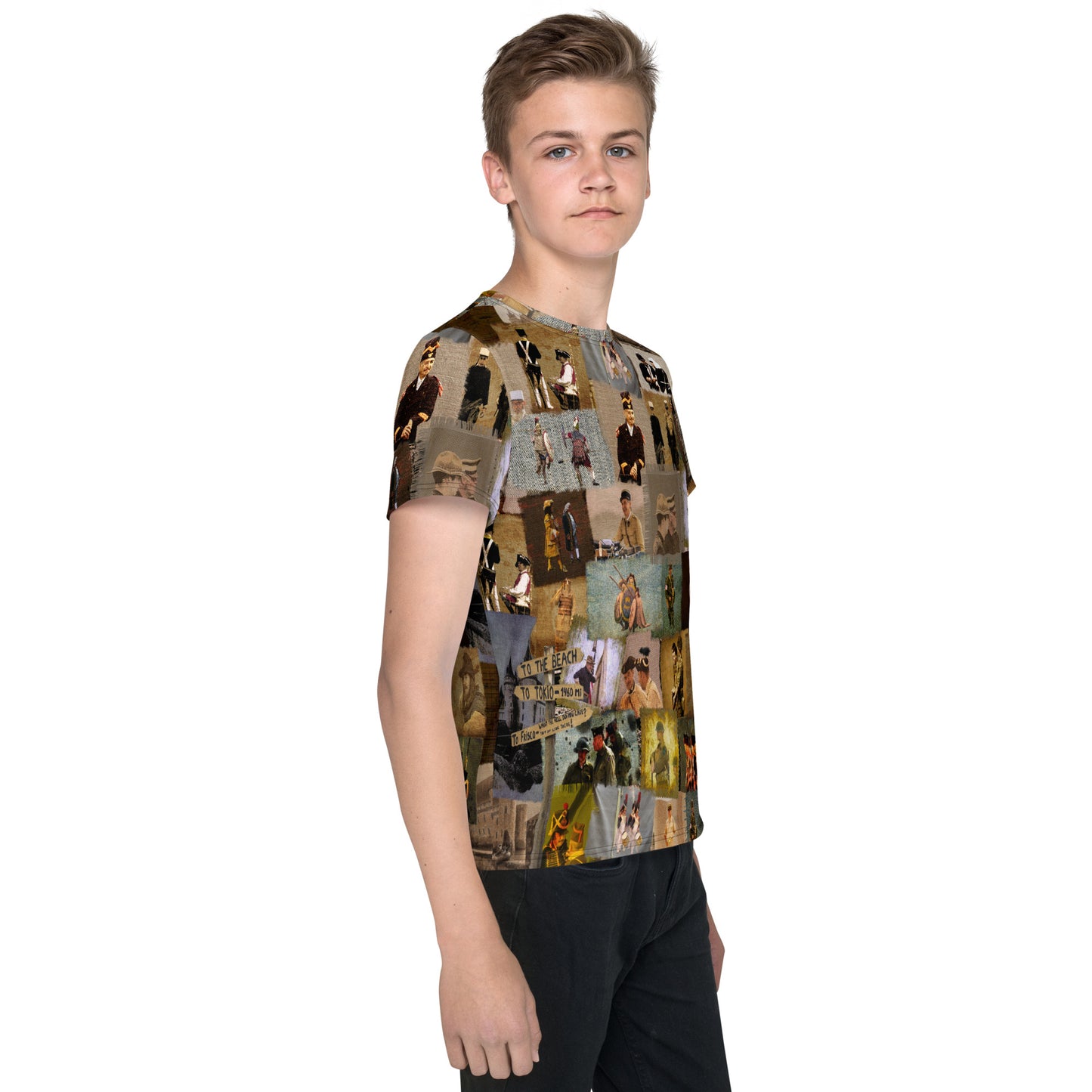 T-shirt adolescent "les Soldats de l'Histoire" 2022