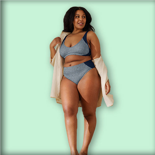 Maillot de bain 2 pièces Bikini "O' Saphir"