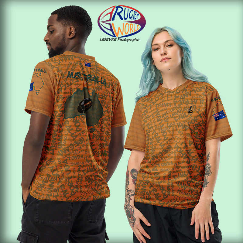 Maillot "Coupe du Monde de Rugby" AUSTRALIE