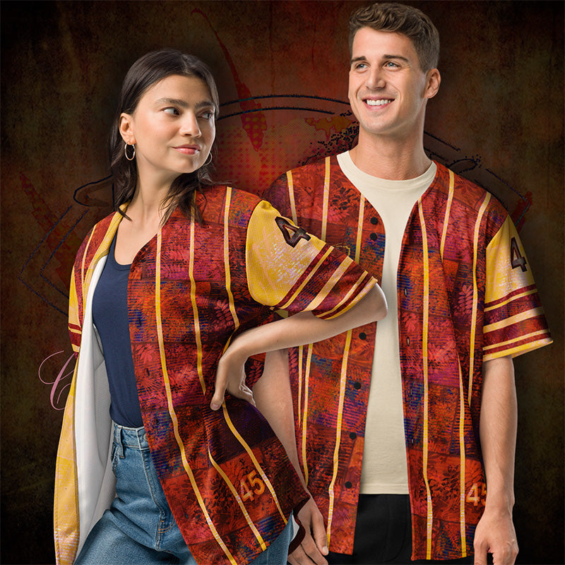 Maillot de baseball Fougère "Flamboyant" jomélo