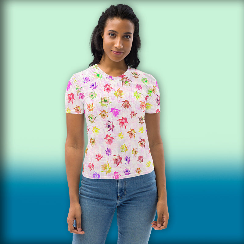 T-shirt Femme "Multi Bouquet"