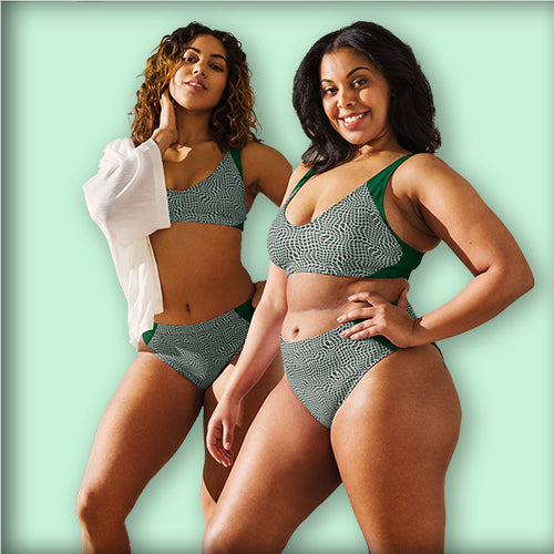 Maillot de bain Bikini "O' d'Emeraude"