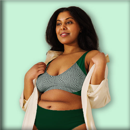 Haut de maillot de bain Bikini "O' d'Emeraude"