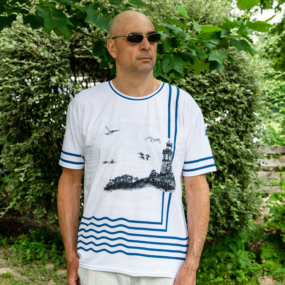 T-shirt homme "Entre Terre et Océan"