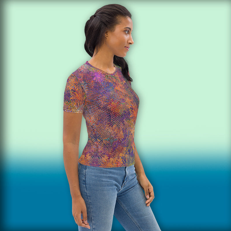T-shirt Femme "Fougère Multi"