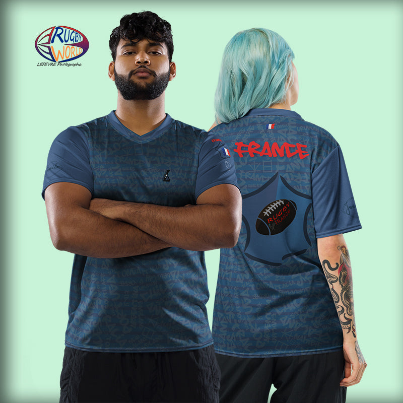 Maillot "Coupe du Monde de Rugby" FRANCE