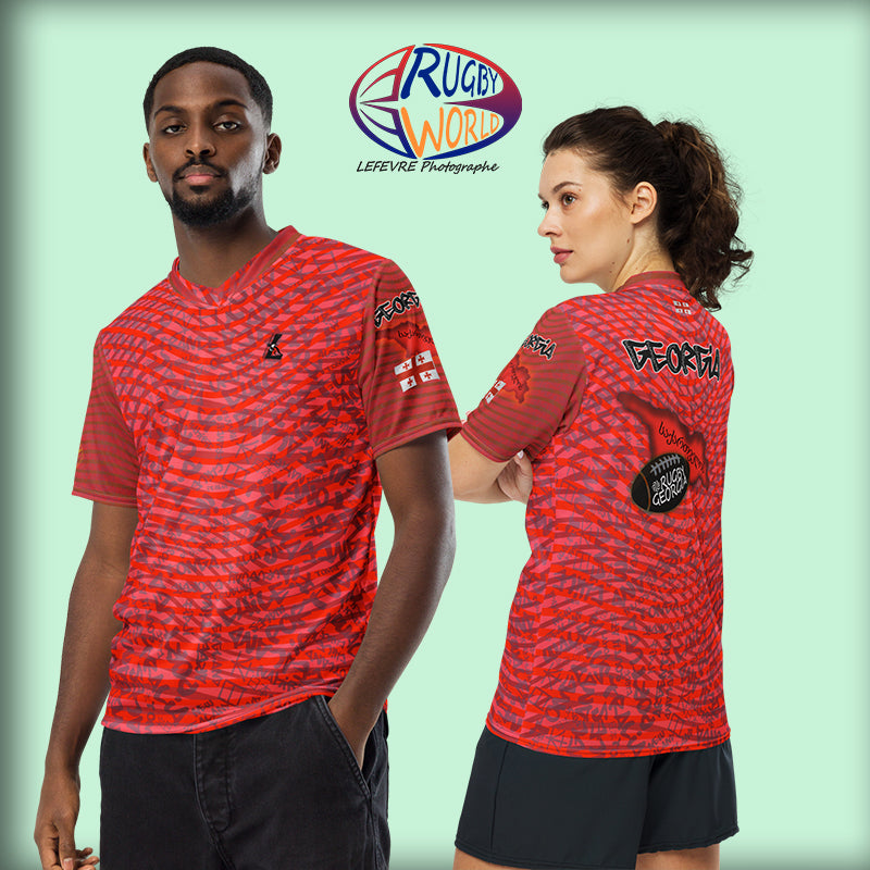 Maillot "Coupe du Monde de Rugby" Géorgie